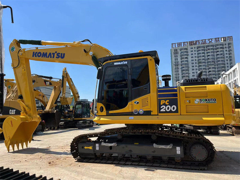 Barato 20 tonnellate giapponese usato escavatore Komatsu PC200-8 Crawler escavatore PC200 PC220