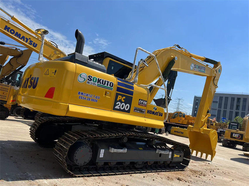 Barato 20 tonnellate giapponese usato escavatore Komatsu PC200-8 Crawler escavatore PC200 PC220