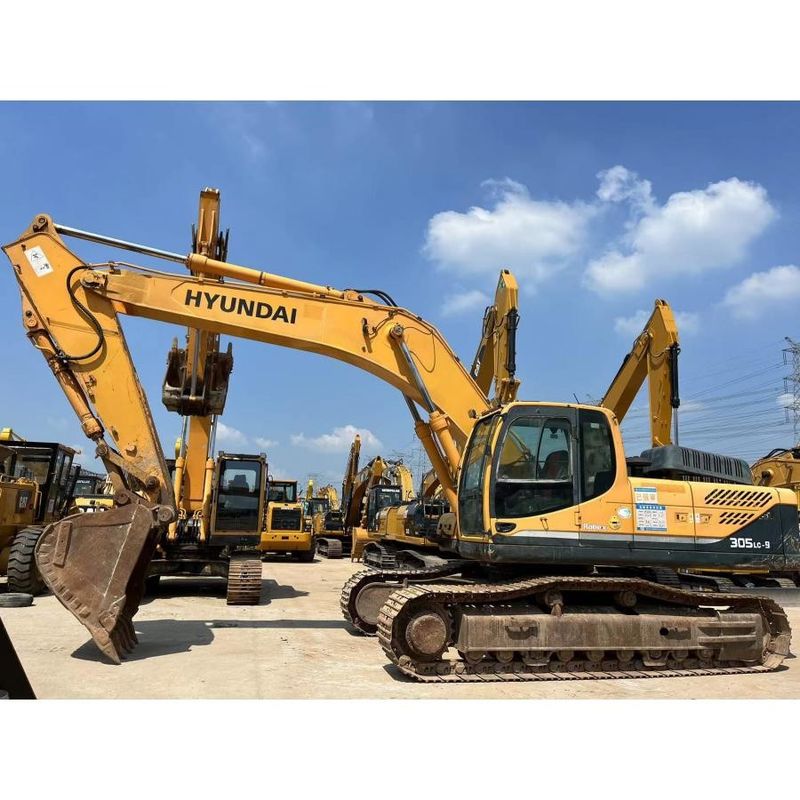 Potente 30 tonnellate colore originale Hyundai R305LC escavatore pesante