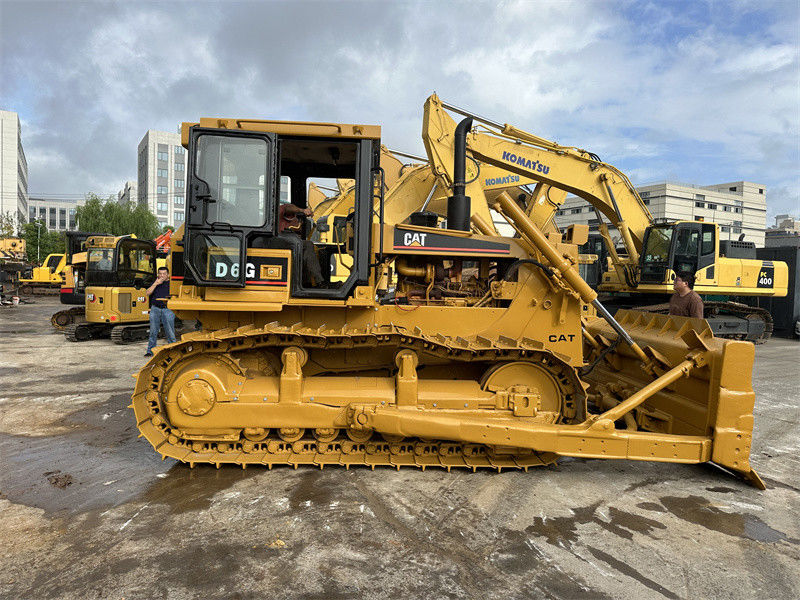 Ripinta Usato CAT D6G Bulldozer Usato Caterpillar D3C D5B D6 Dozer in buone condizioni