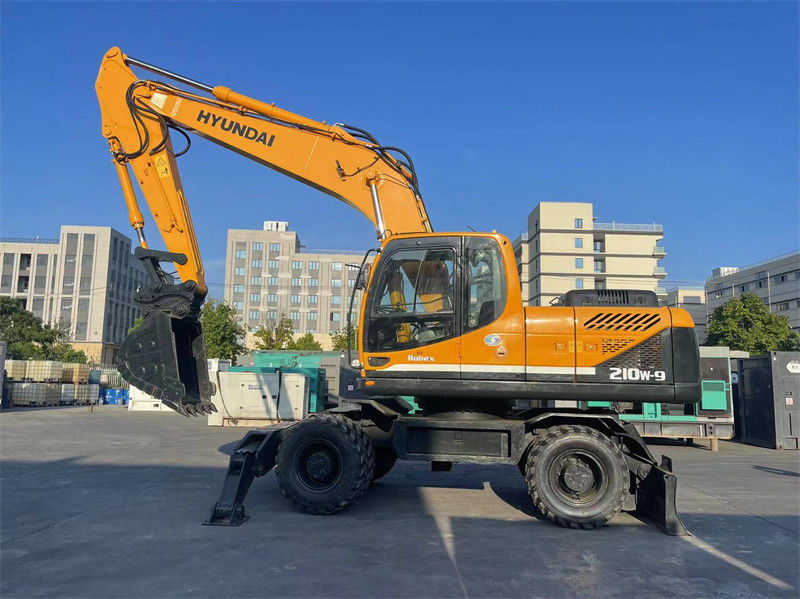 20 tonnellate Corea Usata Hyundai R210W-9 Escavatore a ruote Hyundai 210 Escavatore a ruote