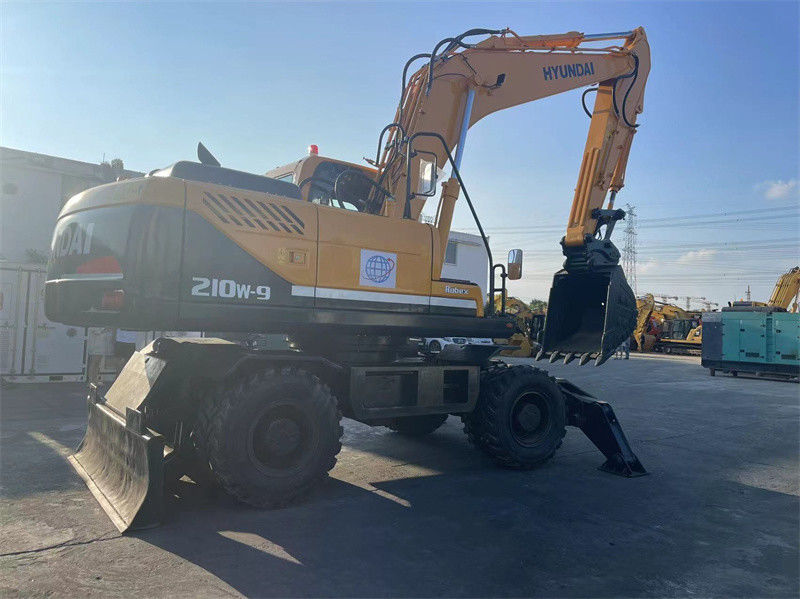 20 tonnellate Corea Usata Hyundai R210W-9 Escavatore a ruote Hyundai 210 Escavatore a ruote
