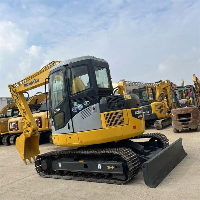 7.8 tonnellate Giappone Usato Komatsu PC78us Crawler Excavator PC78US-6 Mini Digger