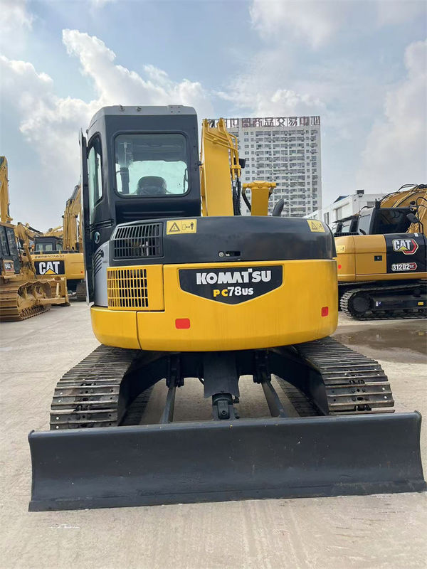 7.8 tonnellate Giappone Usato Komatsu PC78us Crawler Excavator PC78US-6 Mini Digger