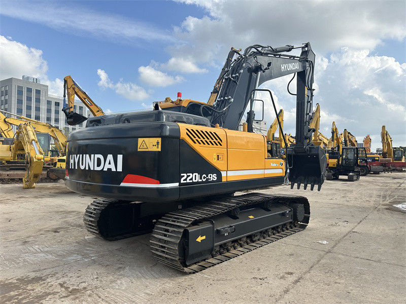 22 tonnellate Corea Usata Hyundai R220LC-9S Escavatore Hyundai 220 Crawler Digger