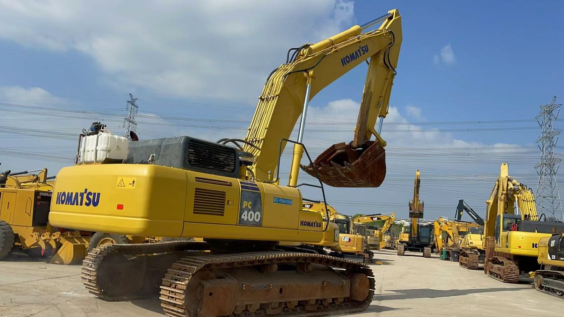 Giappone Originale Usato Komatsu PC400-8 Grande escavatore da 40 tonnellate Komatsu PC400 scavatore