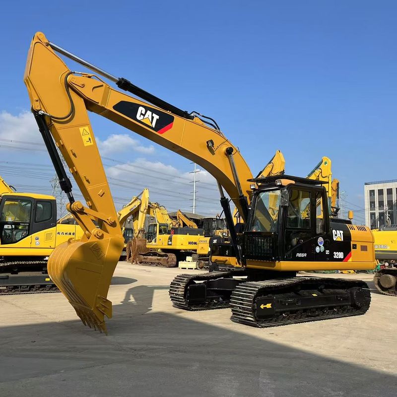 Escavatore da 20 tonnellate CAT 320D in ottime condizioni Dimensioni medie per la costruzione mineraria
