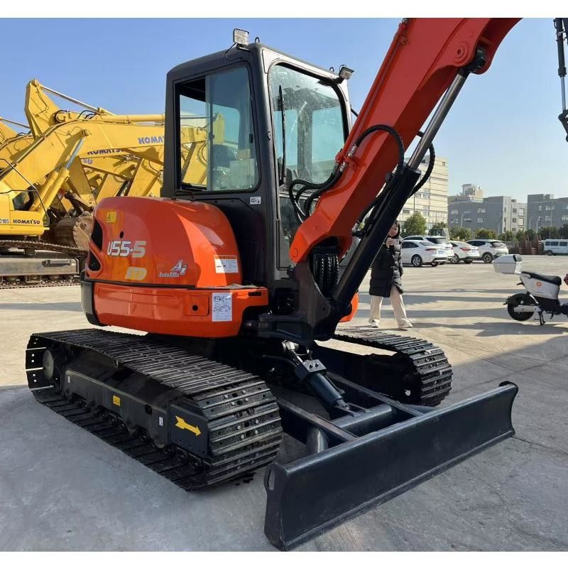 Kubota KX155 Giappone Escavatore 36.5 KN Forza di scavo a secchi per la costruzione