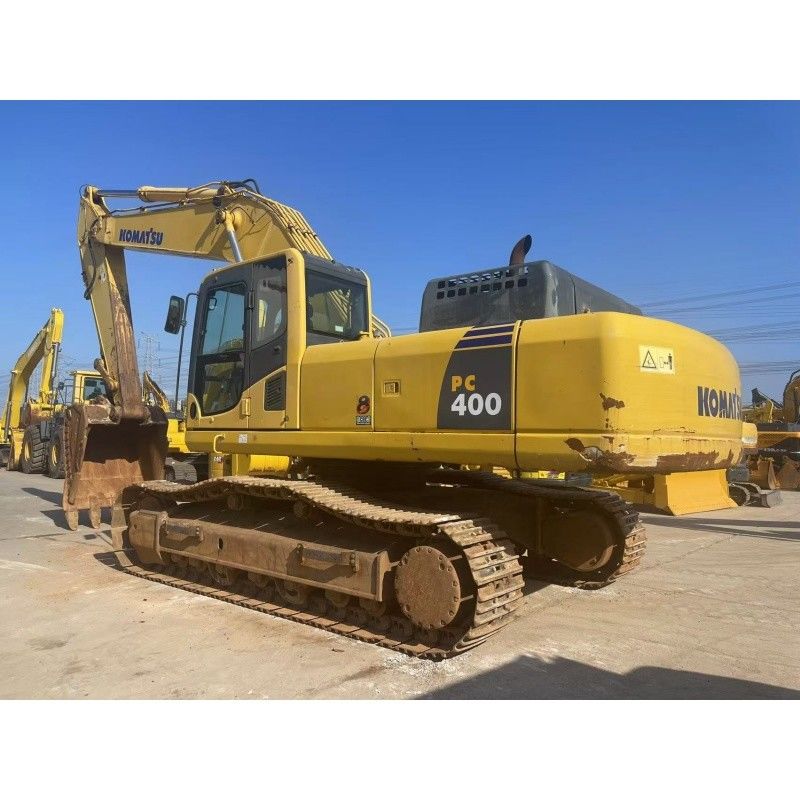 Escavatori Komatsu PC400 di seconda mano 270 KW Potenza del motore per costruzioni pesanti