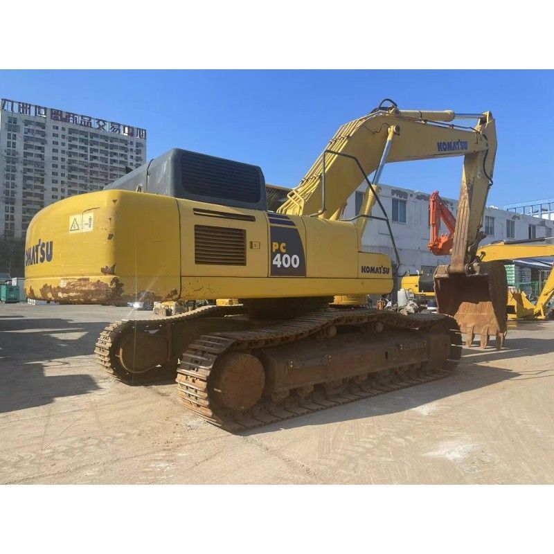 Escavatori Komatsu PC400 di seconda mano 270 KW Potenza del motore per costruzioni pesanti