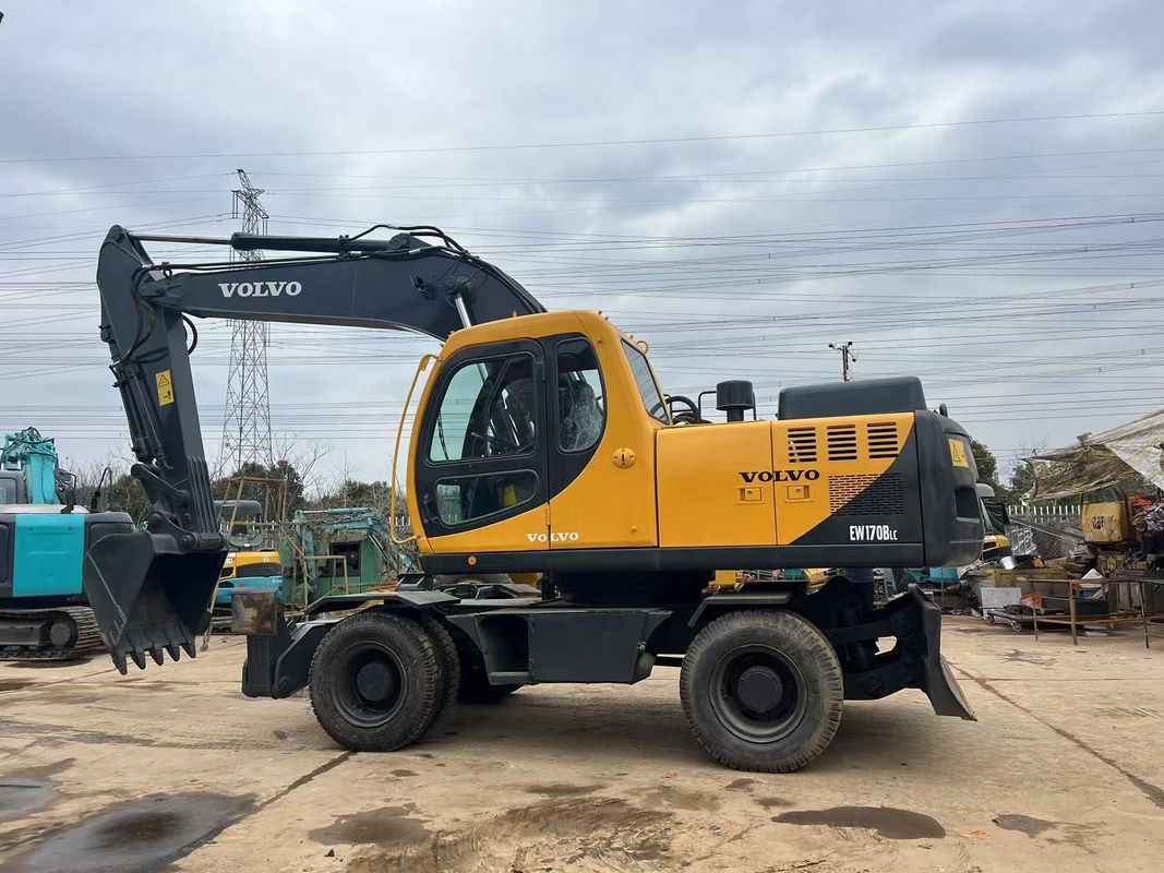 Escavatore a ruote Volvo EW170 ad alte prestazioni di 17 tonnellate