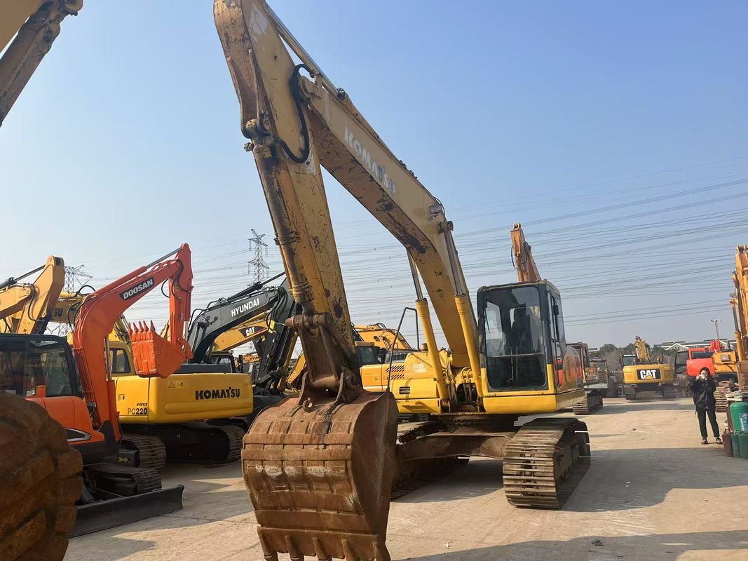 Escavatore komatsu PC220-7 ad alte prestazioni usato, da 22 tonnellate, escavatore komatsu originale