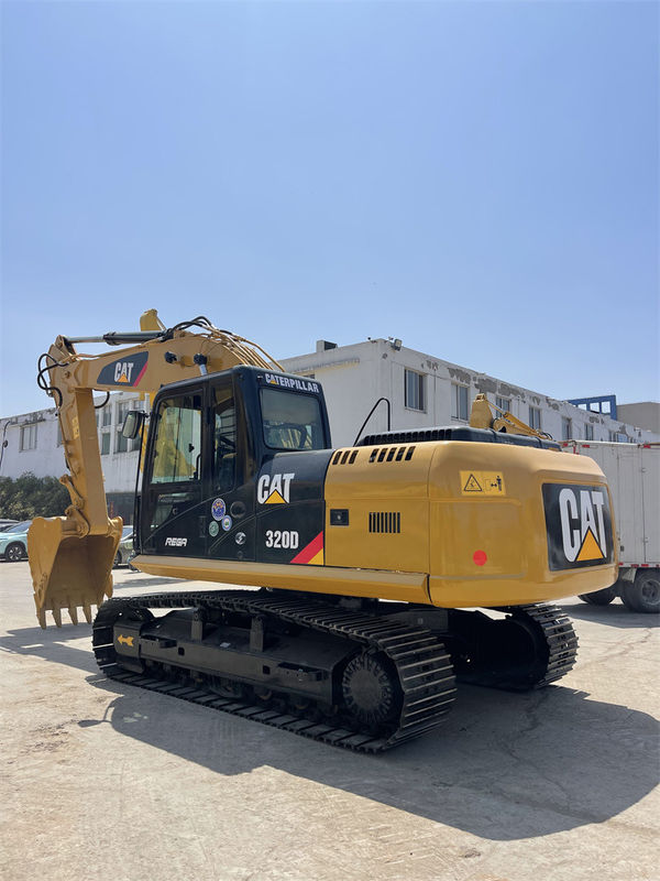 Ripinato Escavatore usato CAT 320D 20 tonnellate Escavatore usato Caterpillar 320D 320C 320DL