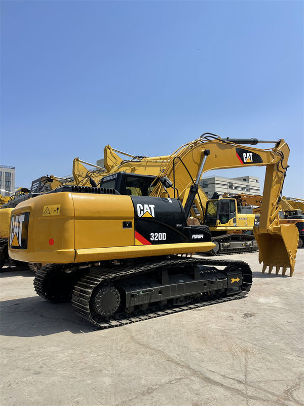 Ripinato Escavatore usato CAT 320D 20 tonnellate Escavatore usato Caterpillar 320D 320C 320DL