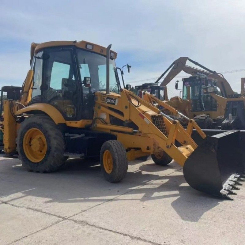 Vernice originale JCB 3CX Backhoe Loader 4 ruote a trazione per scavo e carico