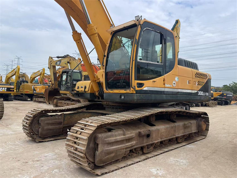 Escavatore Hyundai R300LC-9S usato in vendita ben mantenuto pronto al lavoro