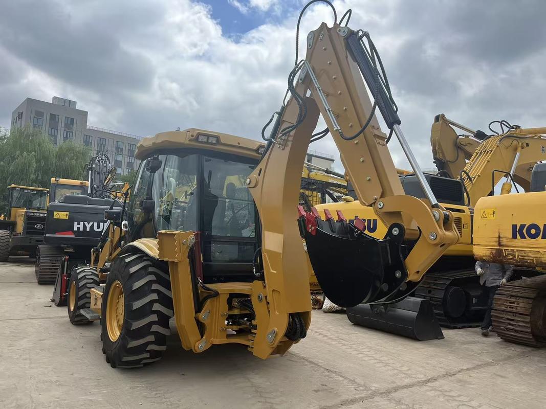 Nuovo Caterpillar 420F retroescavatore con secchio apertabile e braccio estendibile