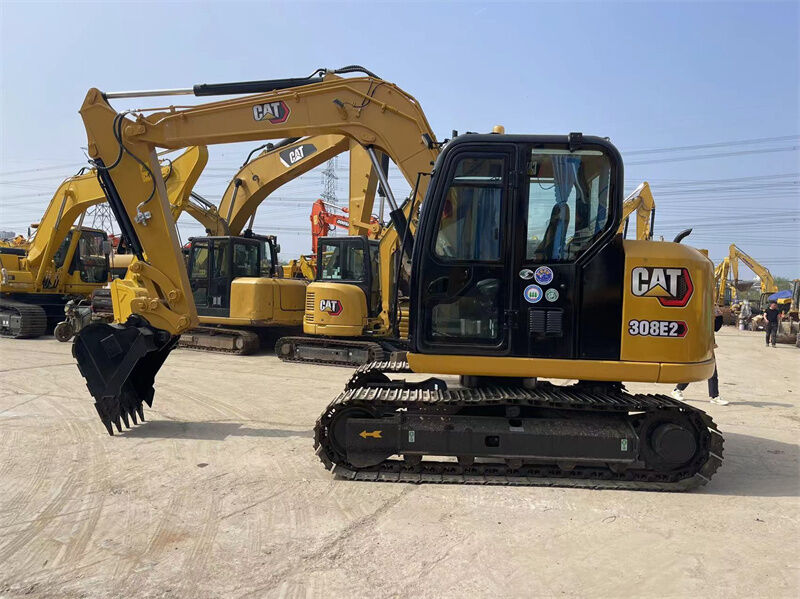 Escavatore Caterpillar usato 308E2 Mini Escavatore Idraulico progettato per bassi costi operativi e in varie applicazioni