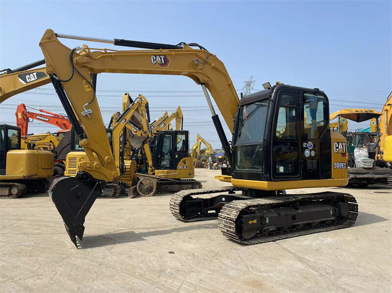 Escavatore Caterpillar usato 308E2 Mini Escavatore Idraulico progettato per bassi costi operativi e in varie applicazioni