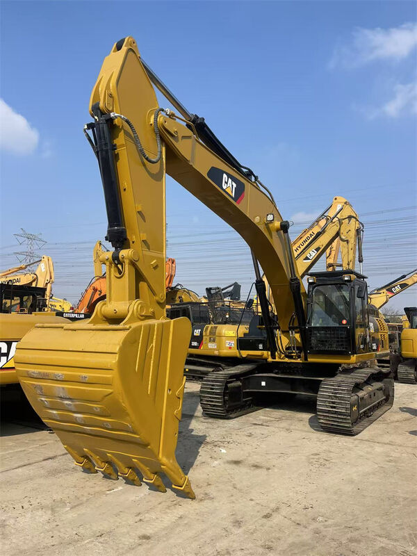 Escavatori usati CAT 336D2L di 36 tonnellate di seconda mano CAT 336 di medie dimensioni