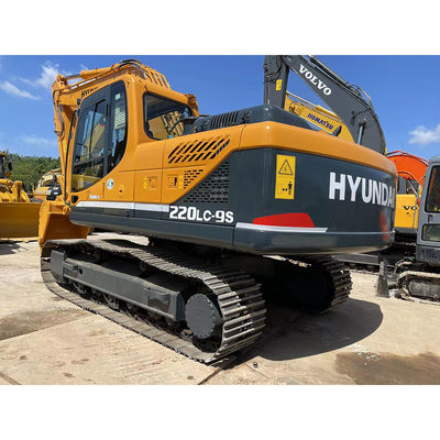220LC 22 Ton Used Hyundai Excavator 220LC-9S Corea del Sud 2020