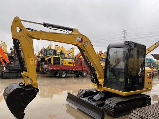 Il CAT 305.5E2 di Mini Excavator usato Caterpillar ha utilizzato l'escavatore del cingolo