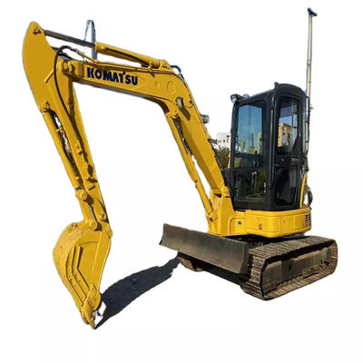 Escavatore utilizzato del cingolo dell'escavatore PC55MR PC55MR-2 del Giappone KOMATSU PC55 piccolo