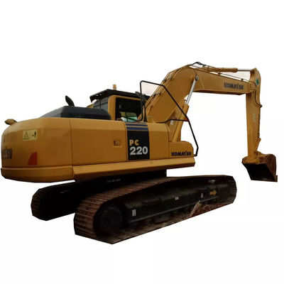 KOMATSU Pc220 ha utilizzato l'escavatore di KOMATSU 22 tonnellate del Giappone di piccolo escavatore del cingolo di origine