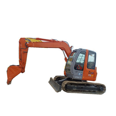 Zx75us Zx75 ha utilizzato l'escavatore 7200kg di Hitachi ha usato Mini Excavator