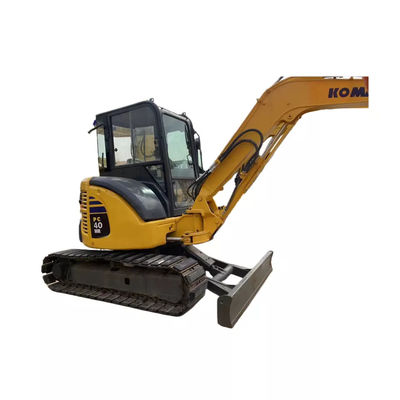 L'escavatore di Mini Used Komatsu Pc 40mr 4 tonnellate di Giappone giallo ha fatto importato
