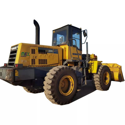 Caricatore usato di KOMATSU Wa320 13 tonnellate di grande caricatore della ruota