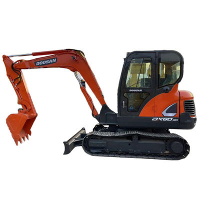 Bulldozer utilizzato di Mini Digger High Efficiency With Blade dell'escavatore di Doosan DX60 9C