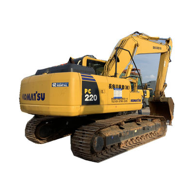22 escavatore del cingolo di KOMATSU PC220 della mano di Ton Used Japan Excavator Second