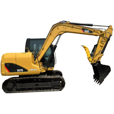 Escavatore Caterpillar 307D usato da 7 tonnellate Mini Cat Excavator 307