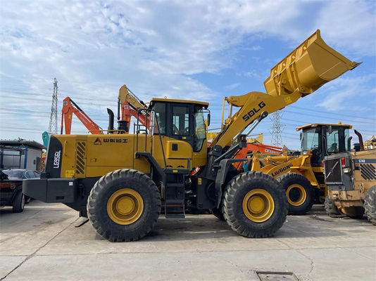 L'origine SDLG LG956L della Cina ha usato il caricatore della ruota con 17000 - 17250Kg Front End Loader