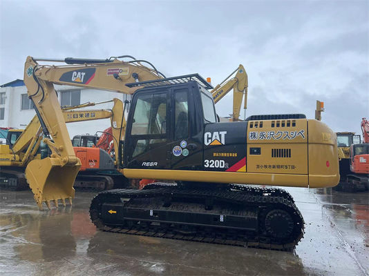 Escavatore utilizzato 20 Ton For Large Construction Projects del cingolo del CAT 320D