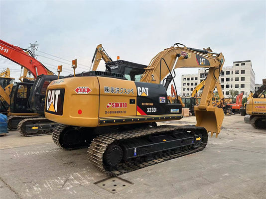 23 Ton Used Cat Crawler Excavator 323D hanno usato Caterpillar 320 escavatore 323 325 330