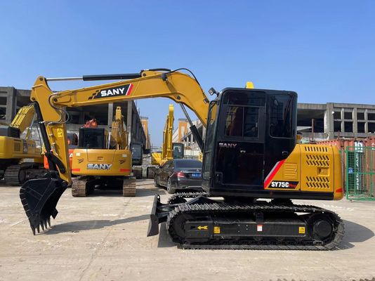 Usato Sany SY75C escavatore Mini 7.5 tonnellate Sany escavatore