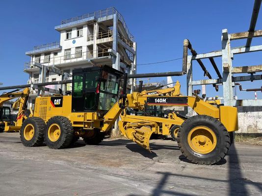Cat 140H usato Motor Grader usato Caterpillar 140 attrezzature da costruzione