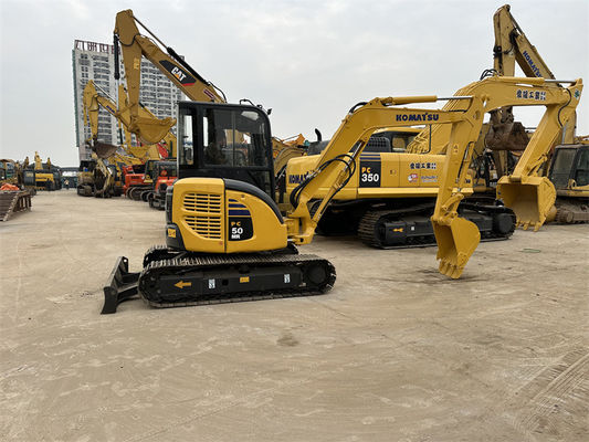 Usato Komatsu PC50MR-2 Mini escavatore 5 tonnellate Usato Giappone Escavatore Komatsu PC50
