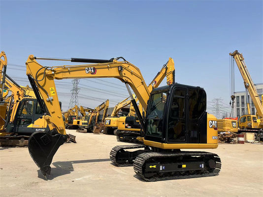 7 tonnellate mini escavatore CAT usato 307E2 Caterpillar 305 306 307 escavatori a striscia