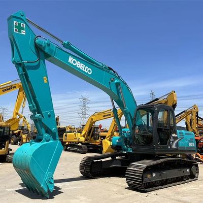Kobelco SK210LC Escavatore con martello di rottura eccellente prestazione