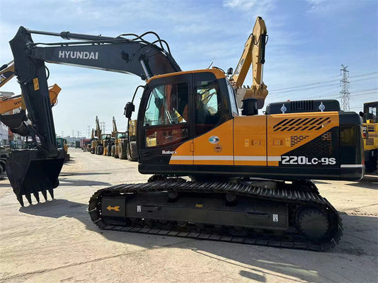 Usato Hyundai R220LC-9S escavatore 22 tonnellate Corea Usato Hyundai 220 miniera scavatore