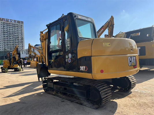 Escavatore usato CAT 307D 7 tonnellate Caterpillar 307 Crawler mini Escavatore