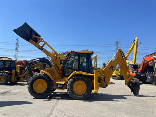 Origine Stati Uniti Usa JCB 4CX retroescalatore di seconda mano JCB 4CX retroescalatore a ruote