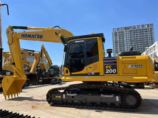 Barato 20 tonnellate giapponese usato escavatore Komatsu PC200-8 Crawler escavatore PC200 PC220