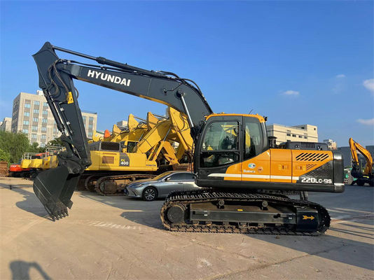 22 tonnellate Hyundai R220LC-9S Used Escavatore Hyundai 220 Mining Digger