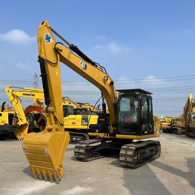 Escavatore da 12 tonnellate CAT 312D con scarpe di gomma motore C4.4