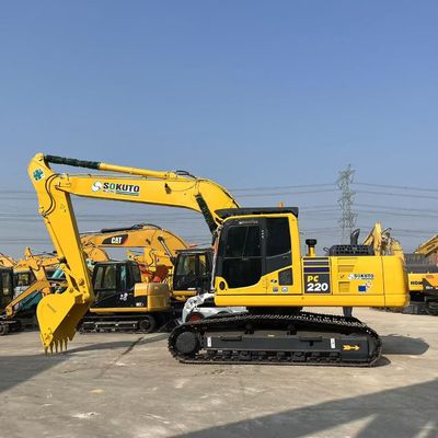2022 Anno Giappone Made Komatsu PC220 Crawler Excavator Macchina di costruzione media