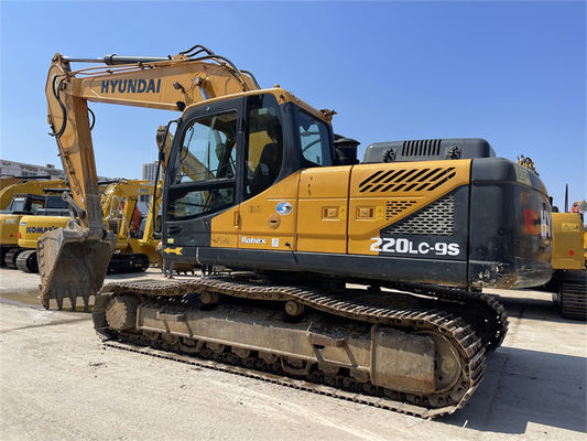 Vernice originale Corea Usato Hyundai R220LC-9S Escavatore Hyundai 220 Crawler Digger
